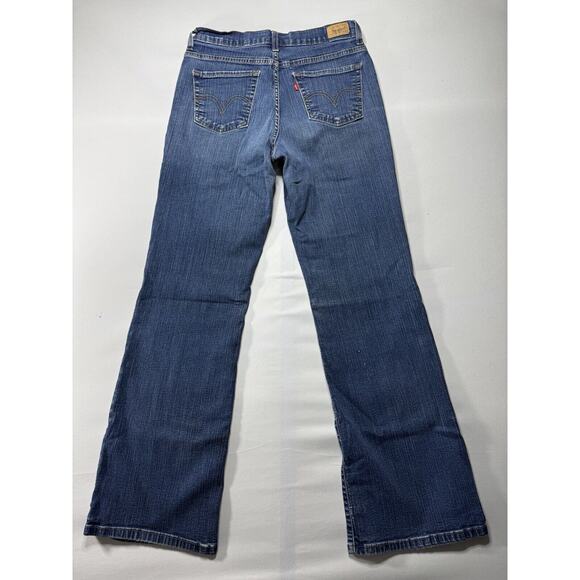 Levi's 512 Women's Perfectly Slimming Bootcut Blue Jeans - Size 10M (30x30.5) - Picture 2 of 7